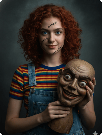 Vicious Red-Haired Doll Preview