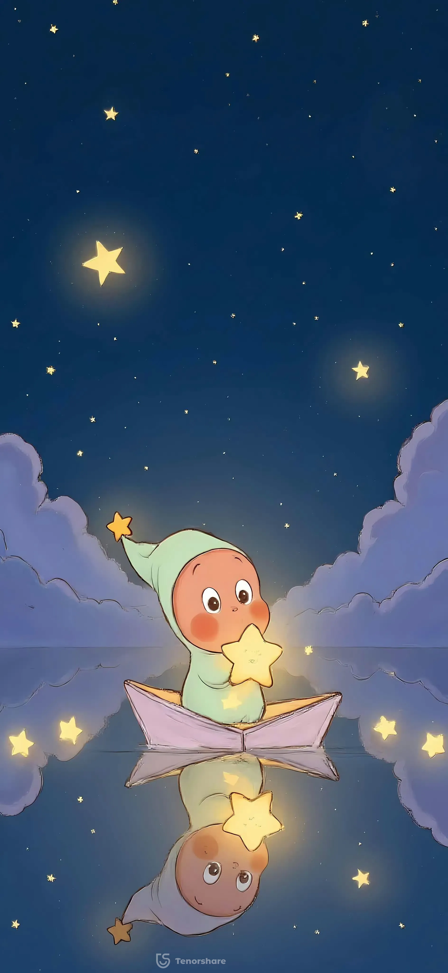 mint-green onesie twinkle twinkle live wallpaper