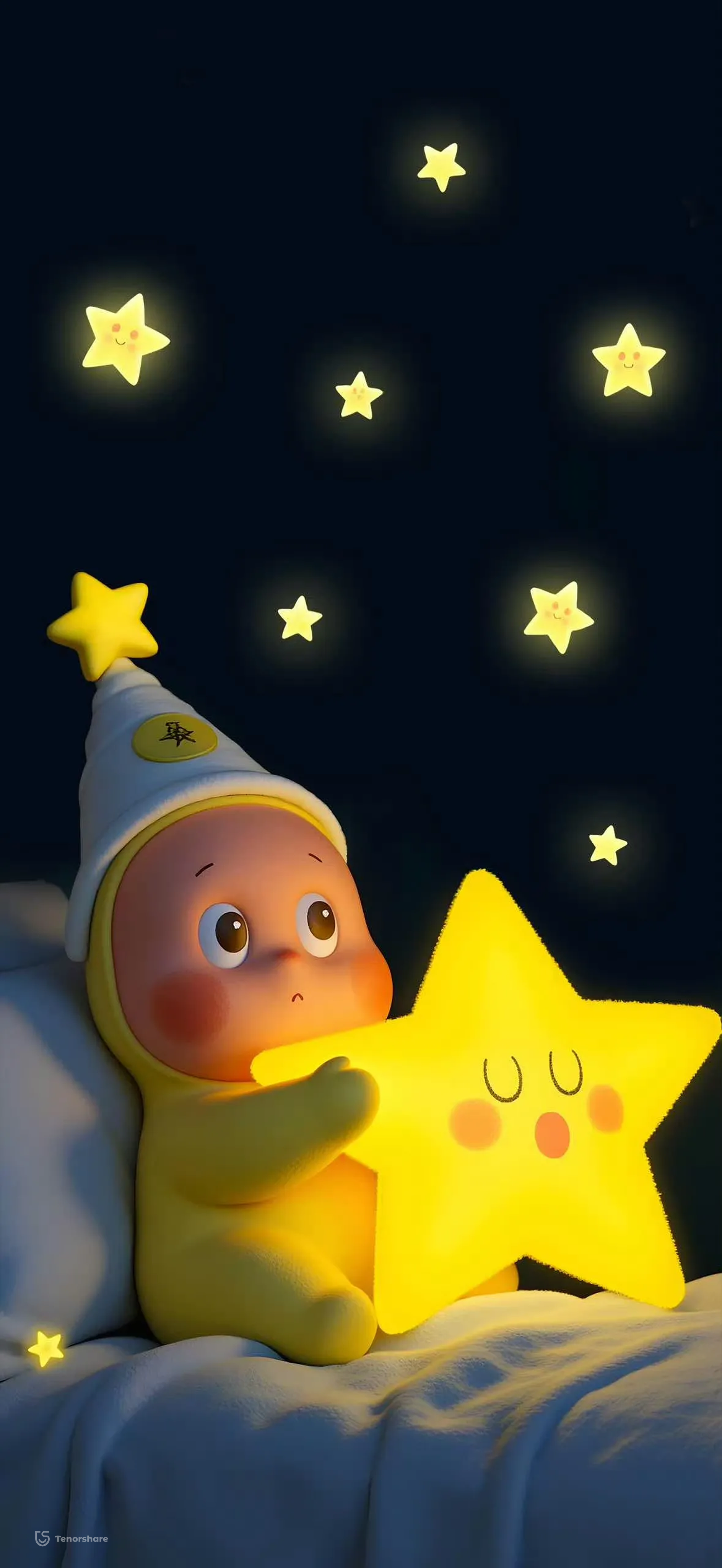 smiling stars twinkle twinkle live wallpaper