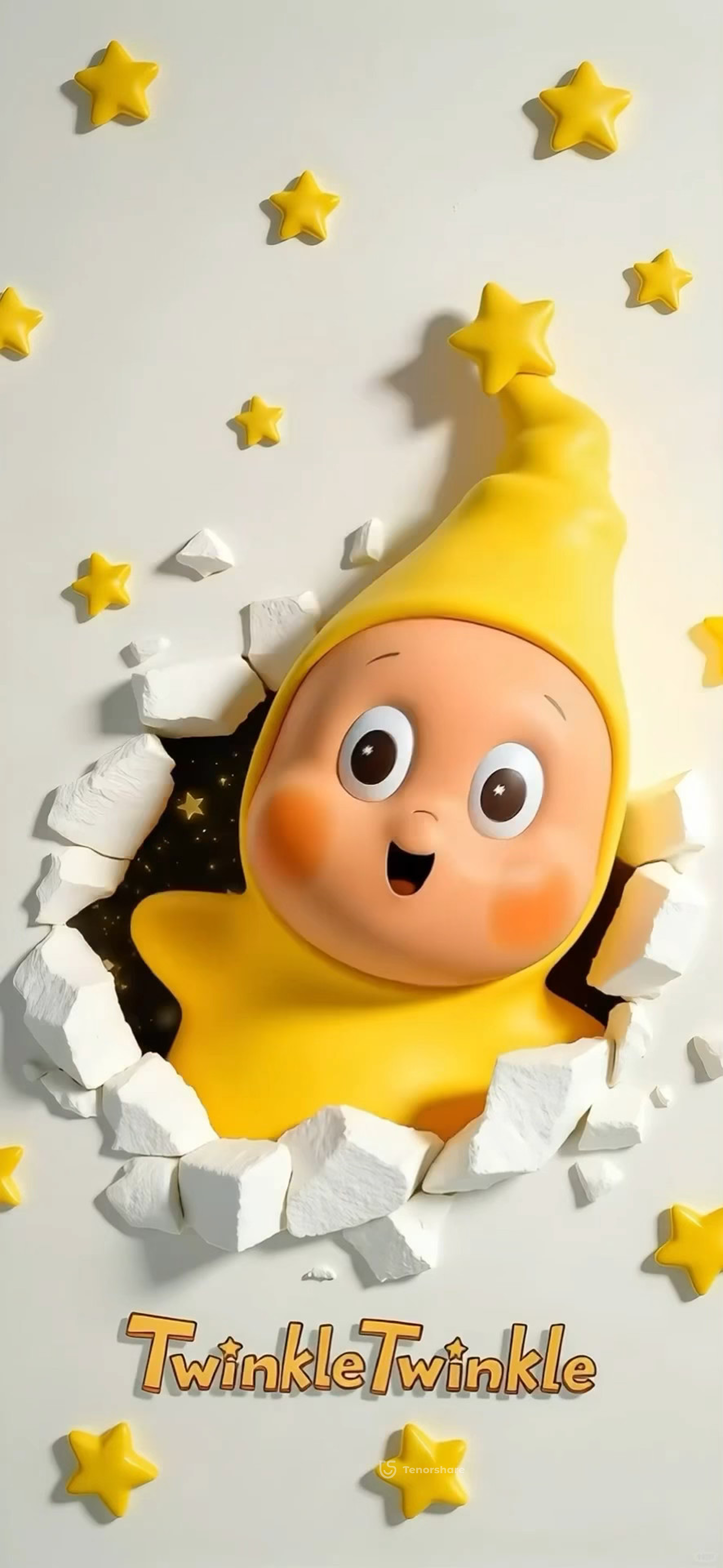 happy smile twinkle live wallpaper